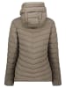 Geographical Norway Doorgestikte jas "Amandine" taupe