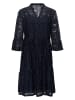 Kaffe Kleid in Dunkelblau