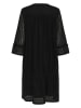 Kaffe Kleid in Schwarz
