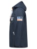 Geographical Norway Softshelljas "Raoul" donkerblauw