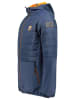 Geographical Norway Softshelljas "Tennis" donkerblauw/oranje