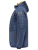 Geographical Norway Softshelljacke "Tennis" in Dunkelblau/ Orange