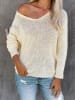 Milan Kiss Pullover in Creme