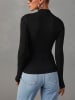 Milan Kiss Longsleeve in Schwarz