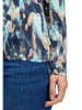 BETTY & CO Longsleeve donkerblauw/lichtblauw/camel