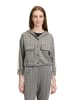 BETTY & CO Übergangsjacke in Grau/ Creme