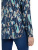 BETTY & CO Blouse donkerblauw/lichtblauw/camel