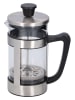 Alpina Kaffeebereiter in Silber/ Schwarz - 1 l