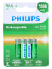 Philips AAA-Batterien 1000 mAh - 4 Stück