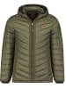 Geographical Norway Doorgestikte jas "Carliti hood" kaki