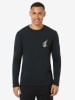 super.natural Longsleeve "Bunny Brush" in Schwarz