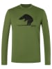 super.natural Funktionslongsleeve "Ski Karl" in Khaki