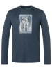 super.natural Functionele longsleeve "Bearski" donkerblauw