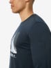 super.natural Functionele longsleeve "Super Mountain Bio" donkerblauw