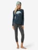 super.natural Funktionslongsleeve "Gondola" in Dunkelblau