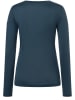 super.natural Funktionslongsleeve "Gondola" in Dunkelblau