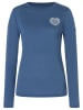 super.natural Longsleeve "Little Heartwood" blauw