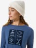 super.natural Functionele longsleeve "Swiss Lodge" blauw/wit