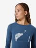 super.natural Funktionslongsleeve "Jumping Jacky" in Blau