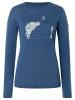super.natural Funktionslongsleeve "Jumping Jacky" in Blau