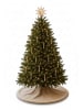 ABERTO DESIGN Weihnachtsbaum-Teppich in Beige