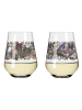RITZENHOFF 2-delige set: glazen "Schattenfauna'' meerkleurig - 540 ml