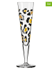 RITZENHOFF 2er-Set: Champagnerflöten "Goldnacht" in Gold/ Schwarz - 200 ml