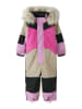 name it Schneeanzug "Storm12" in Beige/ Pink/ Schwarz