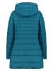 cmp Płaszcz zimowy w kolorze turkusowym