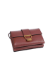 COCCINELLE Leren handtas bordeaux - (B)23 x (H)17 x (D)7 cm
