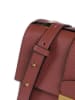 COCCINELLE Leder-Henkeltasche in Bordeaux - (B)23 x (H)17 x (T)7 cm