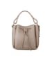 COCCINELLE Leren handtas taupe - (B)20 x (H)22 x (D)14 cm