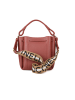 COCCINELLE Leren handtas rood - (B)20 x (H)22 x (D)14 cm