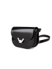 COCCINELLE Leder-Umhängetasche in Schwarz - (B)22 x (H)18 x (T)7 cm