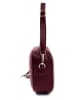 Lia Biassoni Leder-Umhängetasche in Bordeaux - (B)22 x (H)16 x (T)7 cm