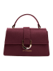 Lia Biassoni Leren handtas "Archiano" bordeaux - (B)25 x (H)16 x (D)8 cm