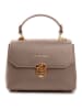 Lia Biassoni Leren handtas taupe - (B)23 x (H)16 x (D)12 cm