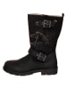 Lurchi Leder-Stiefel in Schwarz