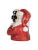 Clayre & Eef Dekofigur "Weihnachtsmann" in Rot/ Weiß - (H)22 cm