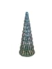 Clayre & Eef Decofiguur "Kerstboom" groen - (H)33 x Ø 12 cm