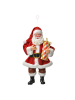 Clayre & Eef Decohanger "Kerstman" rood - (H)17 cm