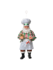 Clayre & Eef Decohanger "Kerstman" meerkleurig - (H)17 cm