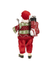 Clayre & Eef Decofiguur "Kerstman" rood - (H)28 cm