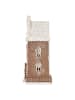 Clayre & Eef Decoledhuis bruin - (B)17 x (H)35 x (D)15 cm