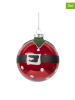 Clayre & Eef Bombki (2 szt.) w kolorze czerwonym - Ø 8 cm