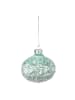 Clayre & Eef Bombki (2 szt.) w kolorze turkusowym - Ø 10 cm