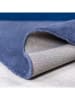 Flair Rugs Woll-Teppich "Mia" in Blau/ Beige/ Dunkelblau