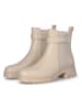 Liu Jo Leder-Chelsea-Boots in Beige