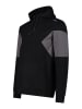 CMP Hoodie zwart/grijs