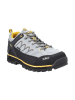 CMP Leren trekkingschoenen "Moon" grijs/zwart/geel